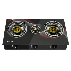 Aragaz cu Trei ochiuri Haley HY-1514 – Putere mare și consum redus de gaz